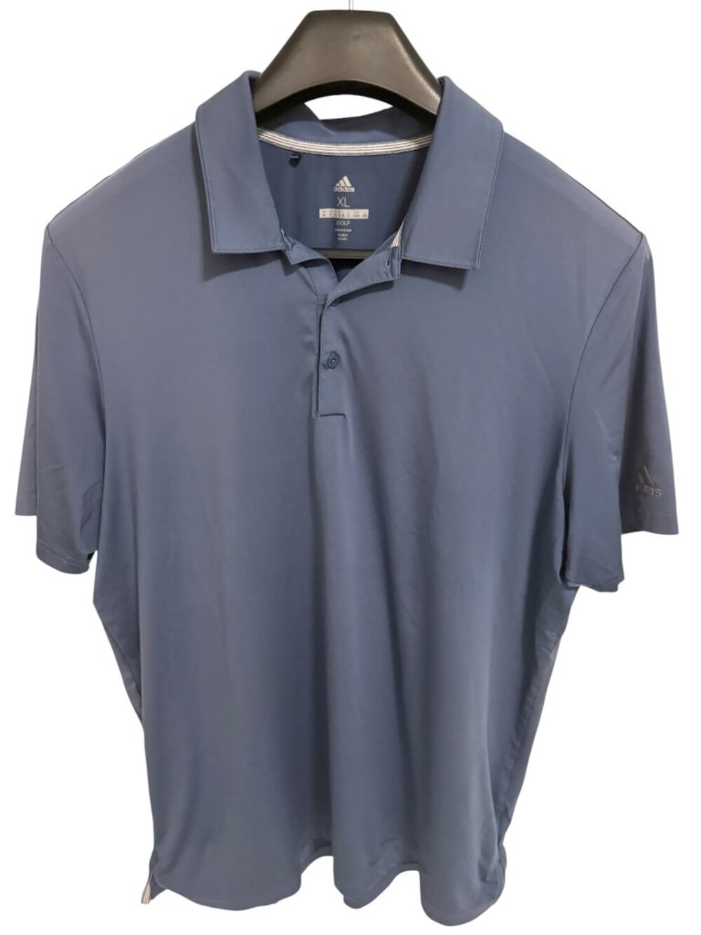 Adidas Performance Polo Men's Golf Blue Lightweight Breathable Size XL